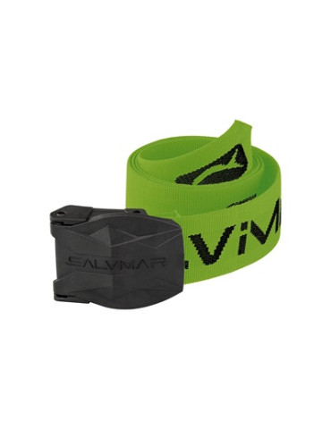 Cintura Cordura Verde Fluo Fibbia Nylon