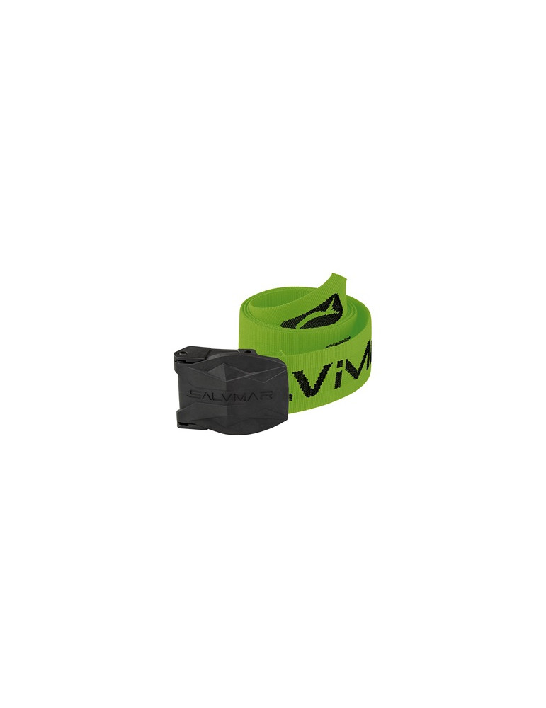 Cintura Cordura Verde Fluo Fibbia Nylon