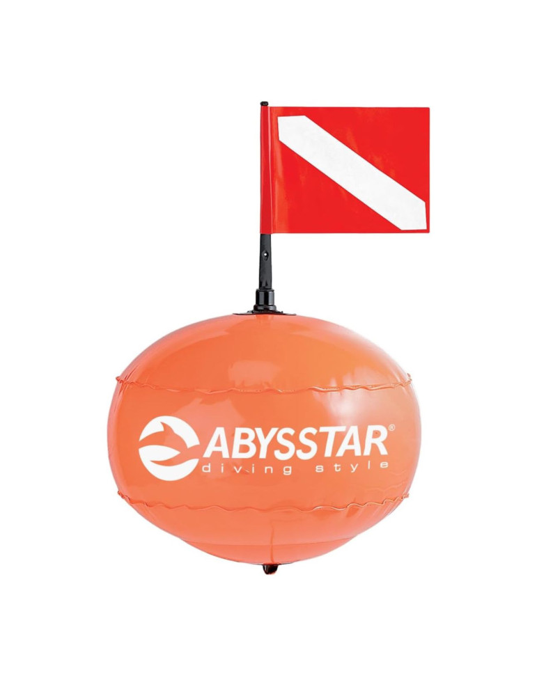 BOA SEGNASUB con bandiera removibile.